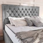 Valencia Upholstered Ottoman Bed - Armour Coniston