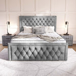 Valencia Upholstered Ottoman Bed - Armour Coniston