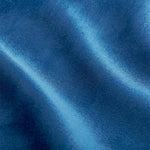 Lima Floor Standing Headboard - Blue Plush Velvet
