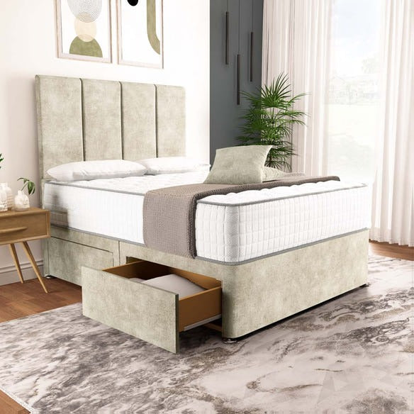 Victoria Divan Bed - Almond Coniston