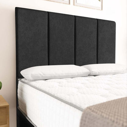 Victoria Ottoman Divan Bed - Black Naples