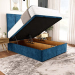 Victoria Ottoman Divan Bed - Blue Coniston