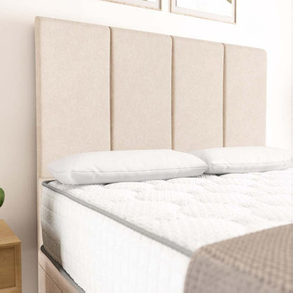 Victoria Ottoman Divan Bed - Cream Naples