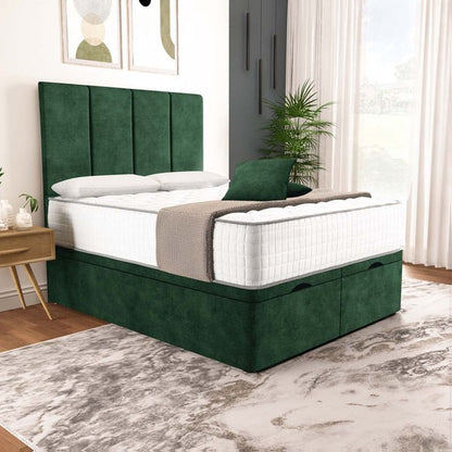 Victoria Ottoman Divan Bed - Emerald Coniston