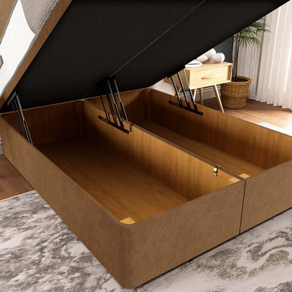 Victoria Ottoman Divan Bed - Mink Naples
