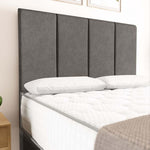 Victoria Ottoman Divan Bed - Slate Grey Naples