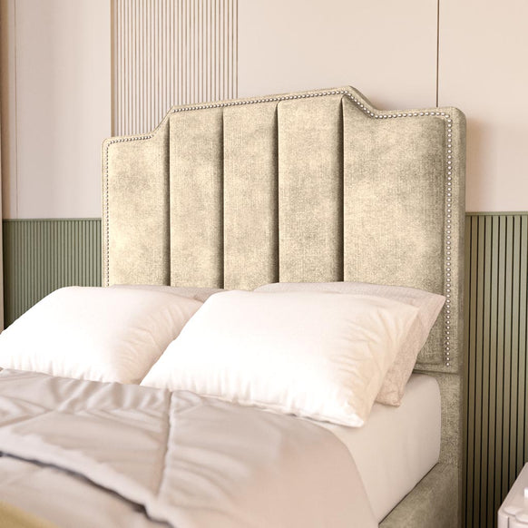 Washington Kids Upholstered Bed - Almond Coniston