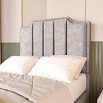 Washington Kids Upholstered Bed - Seal Grey Naples