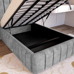 Milan Kids Upholstered Ottoman Bed - Armour Coniston