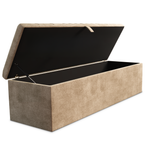 Cambridge Ottoman Storage Box - Mink Coniston