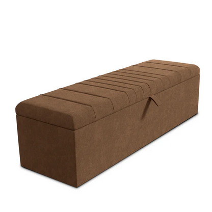 Cambridge Ottoman Storage Box - Mink Naples