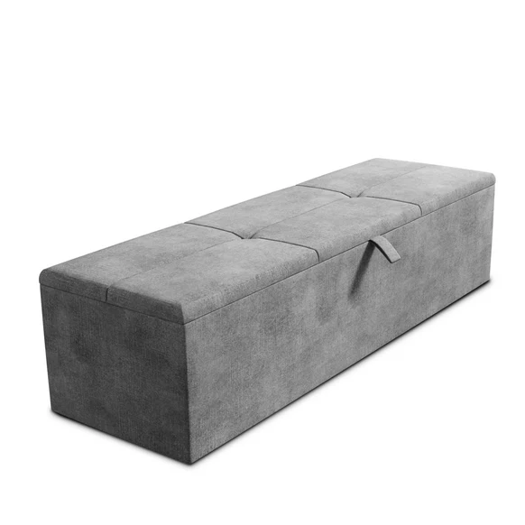Cubed Ottoman Storage Box - Armour Coniston
