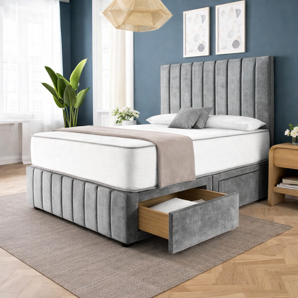 Sydney Divan Bed - Armour Coniston