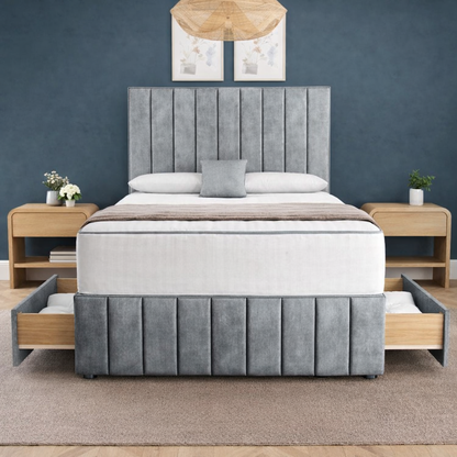 Sydney Divan Bed - Armour Coniston