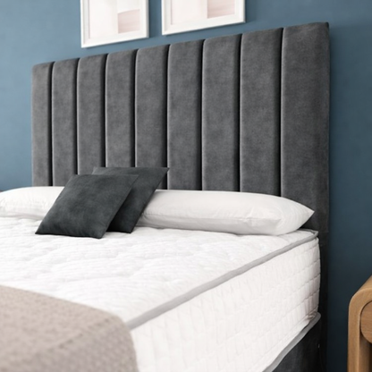 Sydney Divan Bed - Charcoal Coniston