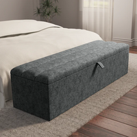 Charcoal Chenille