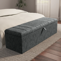 Charcoal Chenille
