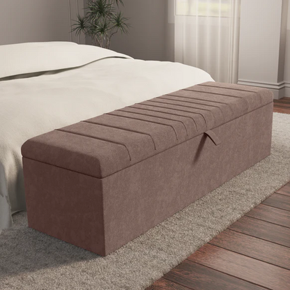 Cambridge Ottoman Storage Box - Mauve Naples