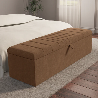 Cambridge Ottoman Storage Box - Mink Naples