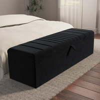 Black Plush Velvet