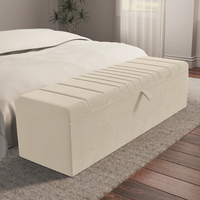 Cream Plush Velvet