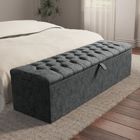 Charcoal Chenille