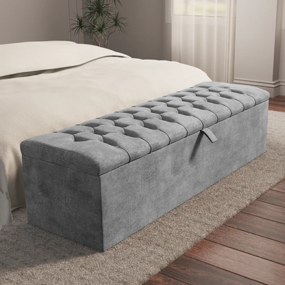 Chesterfield Ottoman Storage Box - Armour Coniston