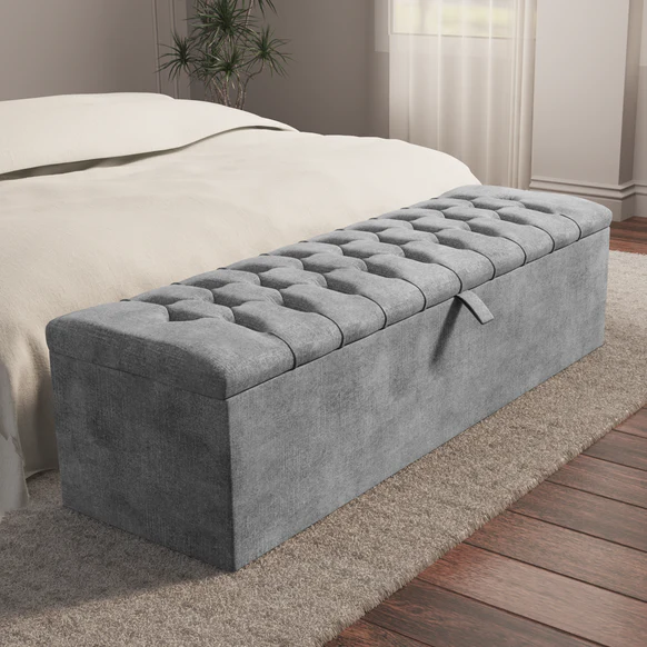 Chesterfield Ottoman Storage Box - Armour Coniston