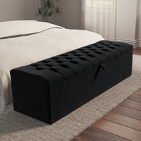 Black Plush Velvet