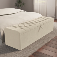 Cream Plush Velvet