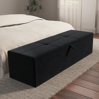 Black Plush Velvet
