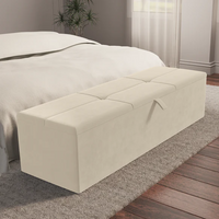 Cream Plush Velvet