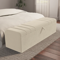 Cream Plush Velvet