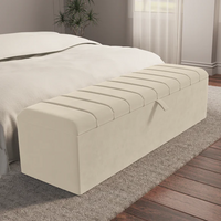 Cream Plush Velvet