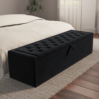 Black Plush Velvet