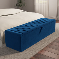 Blue Plush Velvet