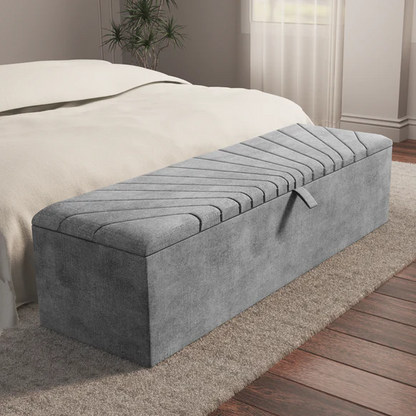 Sunrise Ottoman Storage Box - Armour Coniston
